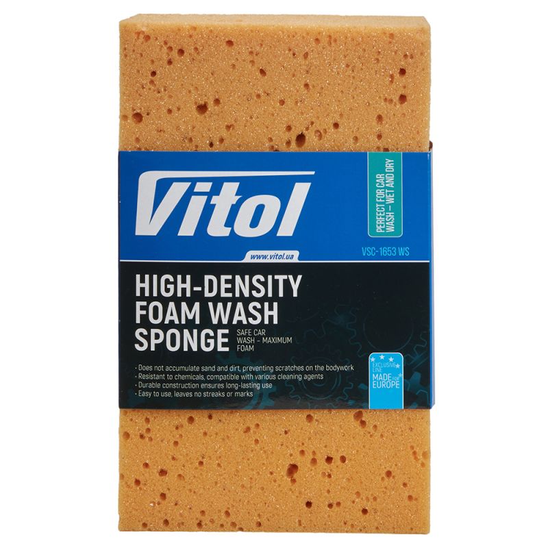 Мочалка для миття авто Vitol VSC-1653 WS 20*12*6.5 см